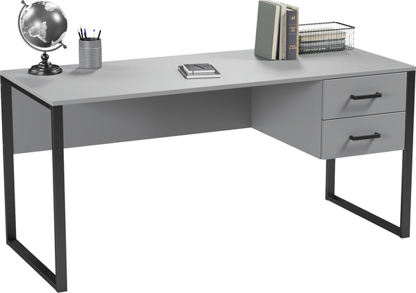 Изображение товара Письменный стол Soma Slava 160x66 (серый/черный)