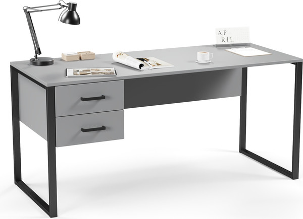 Изображение товара Письменный стол Soma Slava 160x66 (серый/черный)