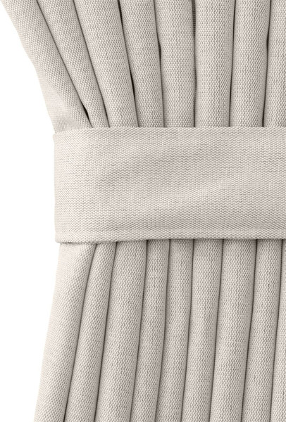 Изображение товара Комплект штор Волшебная ночь Рогожка 200x270см 2 подхвата / 757472 (2шт, экрю)