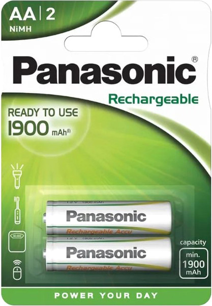 Изображение товара Комплект аккумуляторов Panasonic HHR-3MVE/2BC