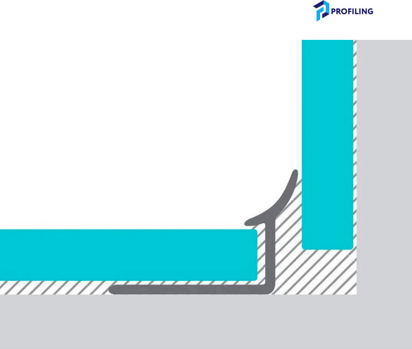 Изображение товара Уголок под плитку Profiling ПО-В10 Внутренний (2.7м, шампань)