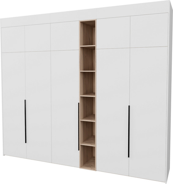 Изображение товара Шкаф Рэйгрупп Рэй S262-В13-2-EBЕ В13-2 (дуб элисон/белый премиум)