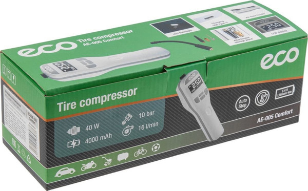 Изображение товара Автомобильный компрессор Eco Comfort AE-005 / EC3010-1