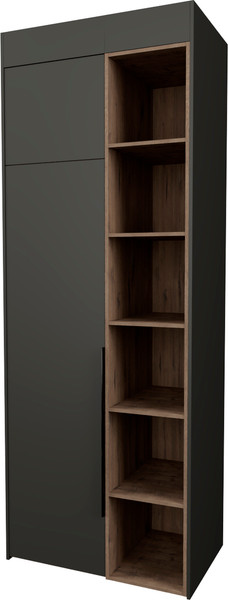 Изображение товара Шкаф Рэйгрупп Рэй S262-B2-WKW В2 (дуб веллингтон/кобальт)