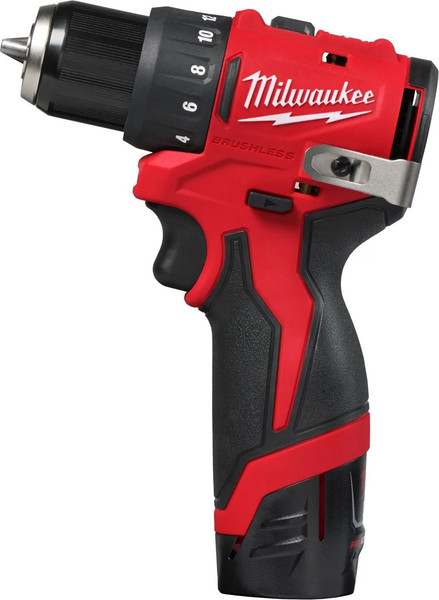 Изображение товара Аккумуляторная дрель-шуруповерт Milwaukee M12 BLDDRC-202C / 4933499686