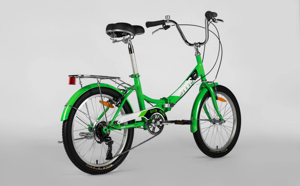 Изображение товара Велосипед Sitis Point 7SP 20 2025 (10, Green/White/Black)