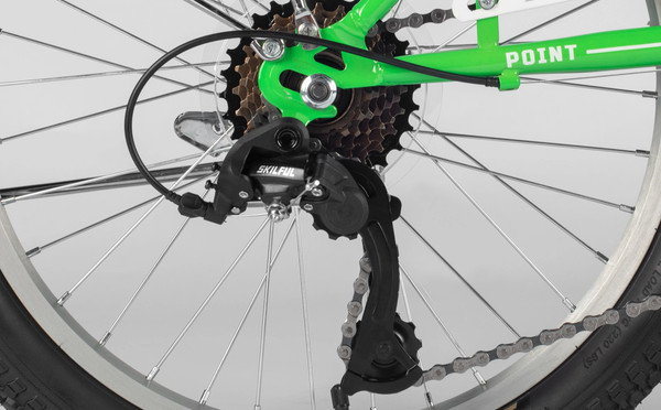Изображение товара Велосипед Sitis Point 7SP 20 2025 (10, Green/White/Black)
