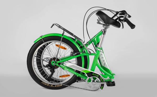 Изображение товара Велосипед Sitis Point 7SP 20 2025 (10, Green/White/Black)
