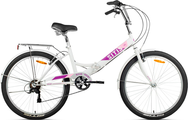 Изображение товара Велосипед Sitis Point 7SP 26 2025 (13.5, White/Crimson/Pink)