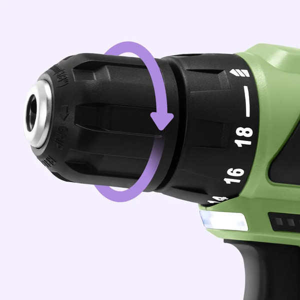 Изображение товара Аккумуляторная дрель-шуруповерт Kitfort КТ-6494