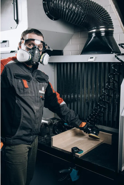 Изображение товара Защитная маска Jeta Safety С интегрированными очками / 9500-L