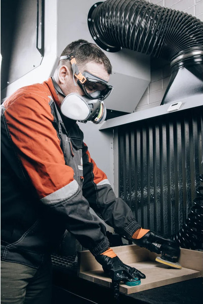 Изображение товара Защитная маска Jeta Safety С интегрированными очками / 9500-L