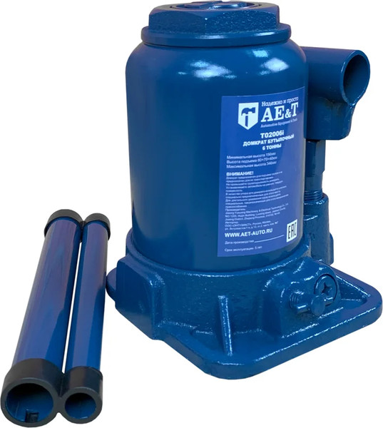 Изображение товара Бутылочный домкрат AE&T T02006i (6т)