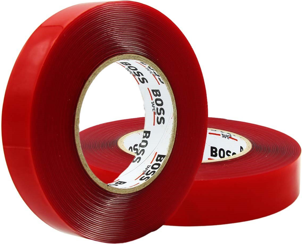 Изображение товара Скотч двухсторонний Boss Tape Акриловый 19мм / AFT19x3 (3м, прозрачный)