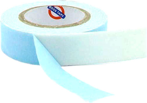 Изображение товара Скотч двухсторонний Boss Tape Вспененный для зеркал влагостойкий 19мм / MMT19x2 (2м, белый)