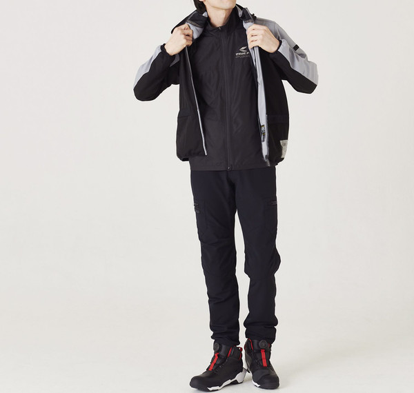 Изображение товара Мотокуртка Taichi Packable Windbreaker RSU309-BK01-XL (XL, черный)