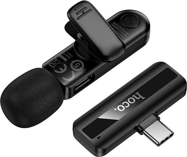 Изображение товара Микрофон Hoco L20 Type-C (черный)