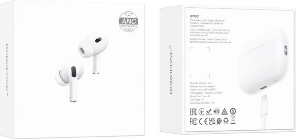 Изображение товара Беспроводные наушники Borofone BW93 TWS (белый)