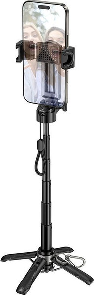 Изображение товара Монопод для селфи Hoco K27 мини (черный)