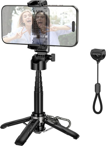 Изображение товара Монопод для селфи Hoco K27 мини (черный)