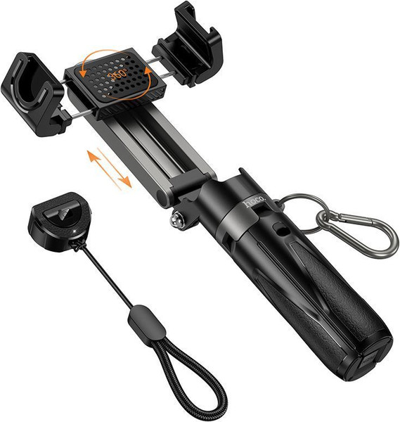 Изображение товара Монопод для селфи Hoco K27 мини (черный)