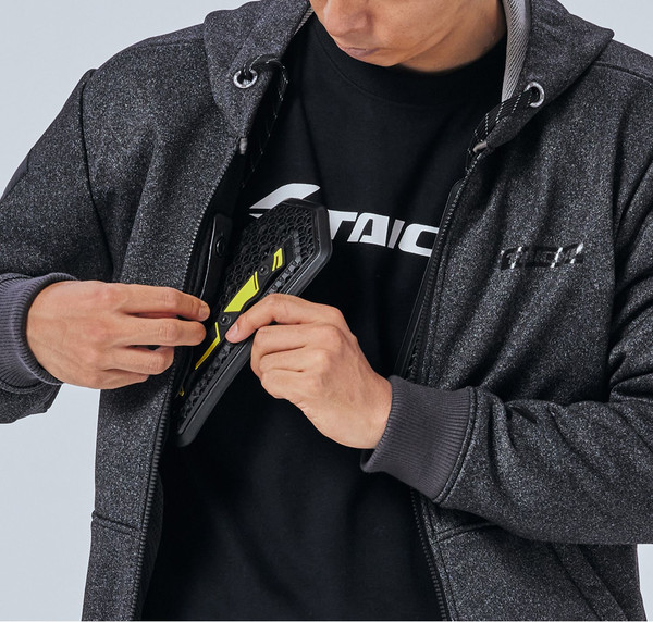 Изображение товара Мотопанцирь Taichi Helinx TRV079-BK01 (черный)