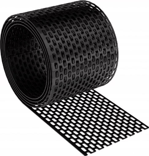 Изображение товара Лента карнизная Docke Вентиляционная полипропилен 100х5000 (черный)
