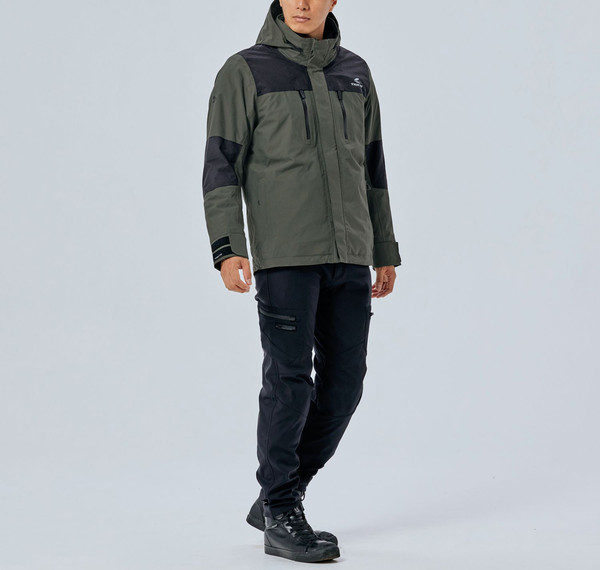 Изображение товара Мотокуртка Taichi Fuse All Season RSJ731-GR01-WS (WS, армейский зеленый)