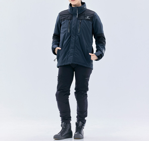 Изображение товара Мотокуртка Taichi Fuse All Season RSJ731-NV01-WS (WS, пепельный/темно-синий)