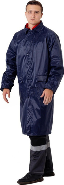 Изображение товара Плащ рабочий Fujian Rising Outdoor Нейлоновый с карманами / ПН1001 (р.52-54, синий)