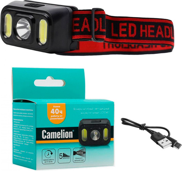 Изображение товара Фонарь Camelion LED53417 / 15747