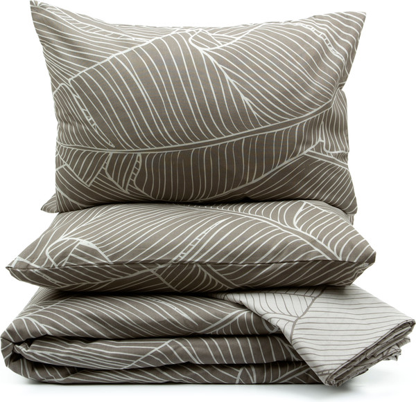 Изображение товара Комплект постельного белья Блакiт Сатин Евро 50х70 / 4251/1 624209/624308 (Foliage)