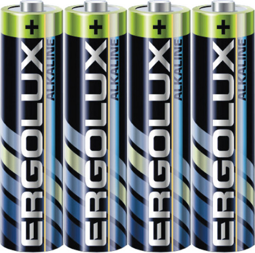 Изображение товара Комплект батареек Ergolux Alkaline LR03 SR4 / 14281 (1.5В)