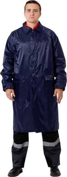 Изображение товара Плащ рабочий Fujian Rising Outdoor Нейлоновый с карманами / ПН1001 (р.60-62, синий)