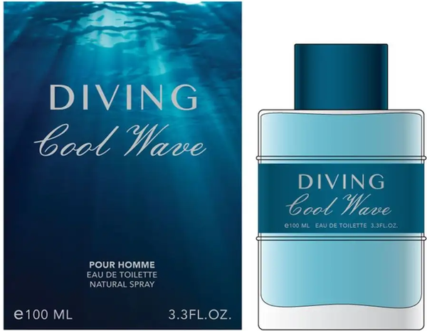 Изображение товара Туалетная вода KPK Parfum Diving Cool Wave для мужчин (100мл)