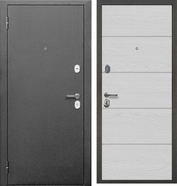 Изображение товара Входная дверь Guard МСТ-2 96x205 левая (антик серебро/акация)