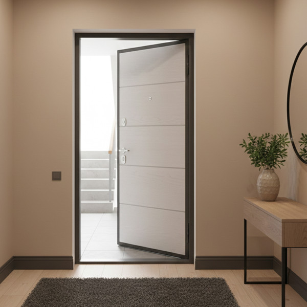 Изображение товара Входная дверь Guard МСТ-2 96x205 левая (антик серебро/акация)