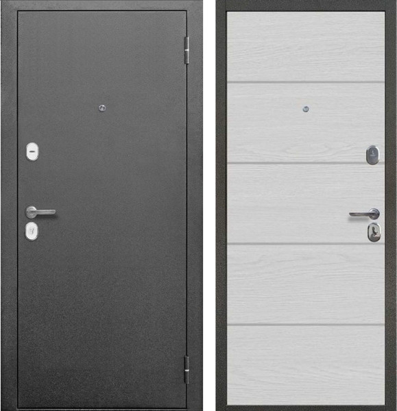 Изображение товара Входная дверь Guard МСТ-2 96x205 правая (антик серебро/акация)