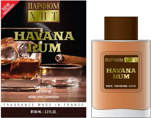Изображение товара Туалетная вода KPK Parfum Havana Rum для мужчин (100мл)