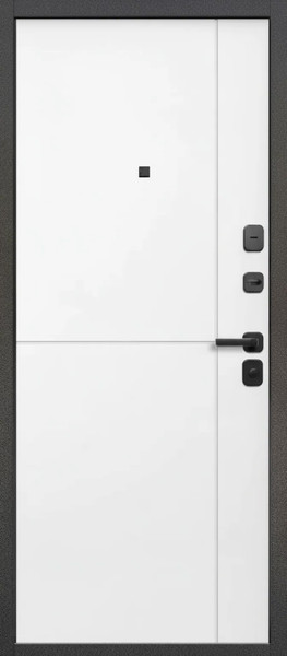 Изображение товара Входная дверь Guard МС-2 96x205 правая (антик серебро/светлый грей)