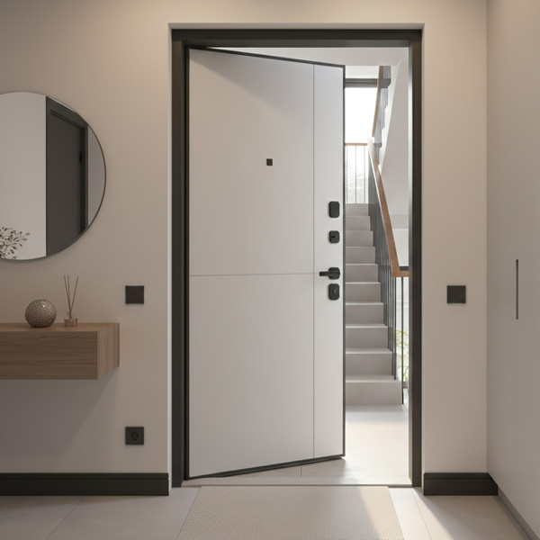 Изображение товара Входная дверь Guard МС-2 96x205 правая (антик серебро/светлый грей)