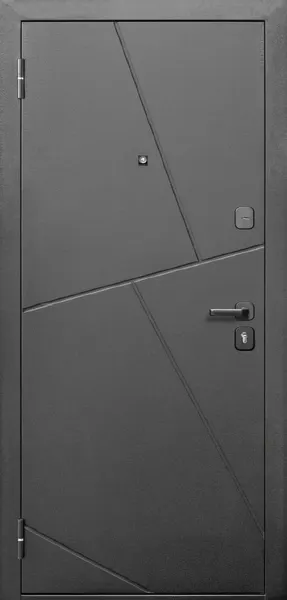 Изображение товара Входная дверь Guard М-5 96x205 левая (букле графит/белый матовый)