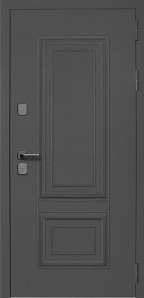 Изображение товара Входная дверь Guard МПТ-28 96x205 правая (муар 7024/белый матовый)
