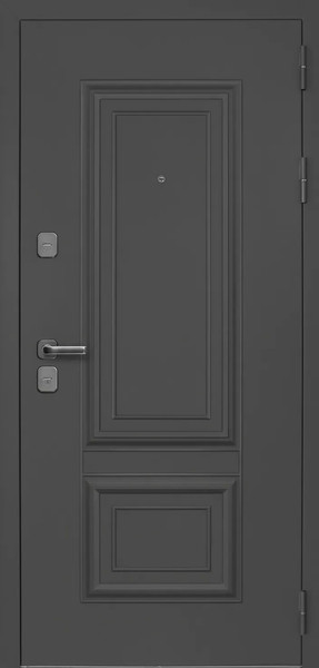 Изображение товара Входная дверь Guard МПТ-28 86x205 правая (муар 7024/белый матовый)