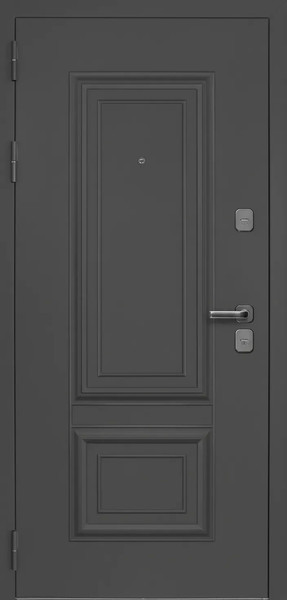 Изображение товара Входная дверь Guard МПТ-28 96x205 левая (муар 7024/белый матовый)