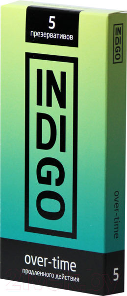 Изображение товара Презервативы INDIgo Over-Time №5 продленного действия