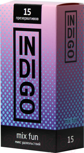 Изображение товара Презервативы INDIgo Mix Fun №15 микс удовольствий