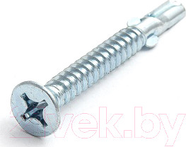 Изображение товара Саморез ЕКТ С крыльчаткой 5.5x38 / CV010679 (4300шт, оцинкованный)