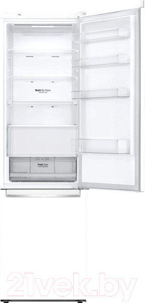 Изображение товара Холодильник с морозильником LG DoorCooling+ GA-B509SQKL