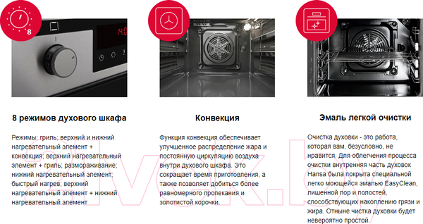 Изображение товара Плита электрическая Hansa FCCM58203
